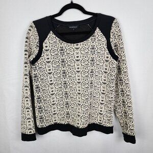 Second‎ Female Snake Skin Crew Neck Sweater S